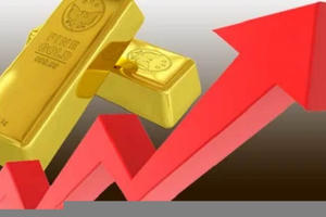 Giá vàng trong nước tăng theo giá vàng thế giới