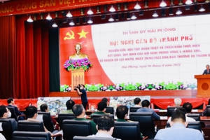 Hải Phòng: Quán triệt và triển khai thực hiện kết luận, quy định của Hội nghị Trung ương 4