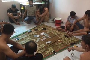 Bắc Giang: Bắt giữ 11 đối tượng đang say sưa sát phạt nhau trên "chiếu bạc"