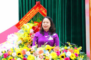 Phó Chủ tịch nước Võ Thị Ánh Xuân dự Đại hội Thi đua yêu nước tỉnh An Giang lần thứ I (2025-2030)