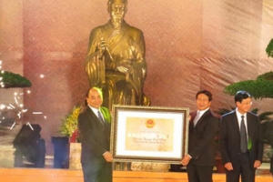 Đền Trạng Trình đón nhận bằng xếp hạng di tích quốc gia đặc biệt