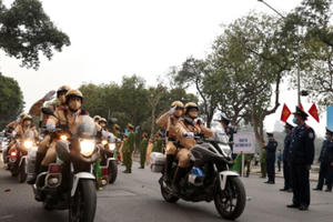 Phát động ra quân Năm An toàn giao thông 2022