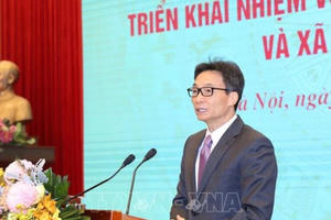 Phó Thủ tướng Vũ Đức Đam dự Hội nghị trực tuyến triển khai nhiệm vụ lao động, người có công và xã hội năm 2021