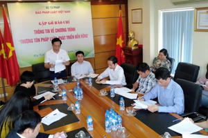 Cuộc thi viết "Thượng tôn Pháp luật, Phát triển bền vững" năm 2019 sẽ chính thức nhận bài thi từ ngày 10/3