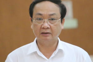 Nguyên Phó Chủ tịch UBND thành phố Hà Nội Nguyễn Thế Hùng bị kỷ luật