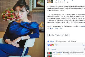CEO Vietjet Nguyễn Thị Phương Thảo được lòng cư dân mạng