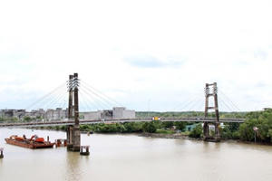 TP.HCM: Đưa vào khai thác cầu Vàm Sát 2 ở huyện Cần Giờ