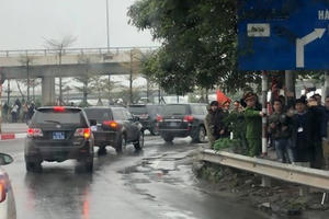 Chủ tịch Triều Tiên Kim Jong-un tới Hà Nội