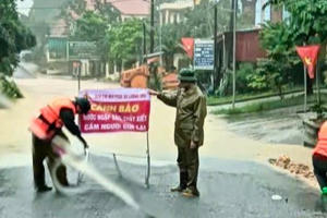 Mưa lớn gây sạt lở, chia cắt tại nhiều xã miền núi phía Tây tỉnh Thanh Hóa
