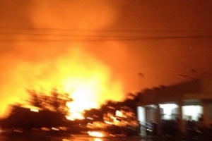 Bình Phước: Cháy lớn tại KCN Minh Hưng 2, ước tính thiệt hại không nhỏ