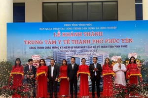 Vĩnh Phúc: Khánh thành Trung tâm Y tế Phúc Yên