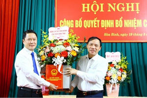 Ông Bùi Ngọc Đại giữ chức Phó Giám đốc Sở Nội vụ tỉnh Hòa Bình