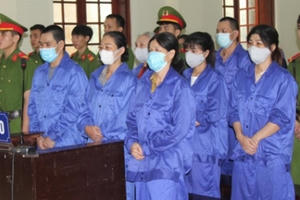 Hơn 50 tháng tù đối với nhóm đối tượng chống người thi hành công vụ ở Nghệ An