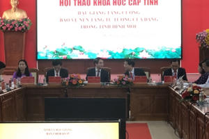 Hậu Giang tăng cường bảo vệ nền tảng tư tưởng của Đảng trong tình hình mới