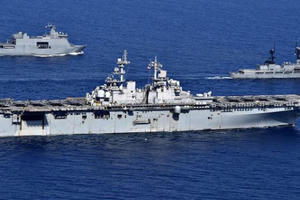 Mỹ - Philippines tập trận rầm rộ trên Biển Đông