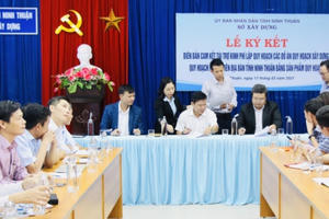 Tập đoàn Crystal Bay tài trợ quy hoạch phát triển nhiều vùng quan trọng của Ninh Thuận