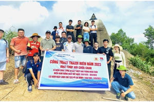 “Thay mới” đỉnh chóp núi Chứa Chan