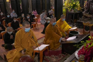 Chùa Phúc Khánh (Hà Nội) tổ chức lễ Vu Lan trực tuyến