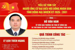 Người cán bộ tận tâm vì dân: Chân dung ứng cử viên Hồ Văn Nam