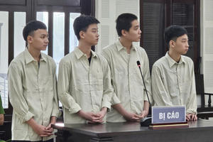 Tuyên án nhóm thanh thiếu niên vô cớ dùng kiếm chém người chấn thương ở Đà Nẵng