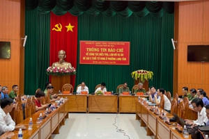 Công an tỉnh Bà Rịa- Vũng Tàu thông tin vụ việc bé gái 5 tuổi bị hiếp dâm, bóp cổ tử vong