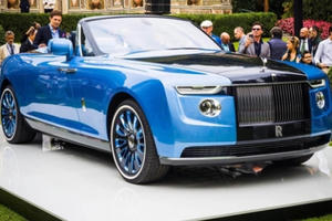 Xe siêu sang đắt nhất thế giới Rolls-Royce Boat Tail lần đầu xuất hiện