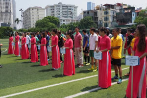 Bế mạc Giải bóng đá chào mừng kỷ niệm 73 năm cách mạng tháng 8 và Quốc khánh 2/9