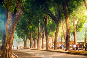 Miền Bắc nắng đẹp trong dịp Giỗ Tổ Hùng Vương