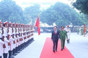 Cục Cảnh sát điều tra tội phạm về ma tuý đón nhận thư khen của Thủ tướng Chính phủ Cục Cảnh sát điều tra tội phạm về ma tuý đón nhận thư khen của Thủ tướng Chính phủ