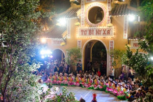 Huyền ảo tại nghi lễ Mông Sơn Thí Thực mùa Vu Lan tại chùa Quán Sứ