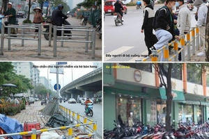 Vỉa hè Hà Nội vô vàn 'nhiệm vụ', trừ việc dành cho... người đi bộ