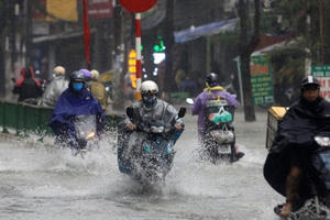 Thời tiết Hà Nội ngày 10/6 dự báo có mưa dông