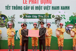 Bộ Công an phát động “Tết trồng cây năm 2024 - Vì một Việt Nam xanh”