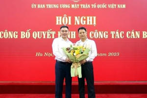 Nhà báo Trần Bảo Trung được bổ nhiệm Phó TBT Tạp chí Mặt Trận Nhà báo Trần Bảo Trung được bổ nhiệm Phó TBT Tạp chí Mặt Trận