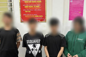 Đà Nẵng: Bắt giữ nhóm đối tượng nghiện game chặn đường học sinh cưỡng đoạt tài sản