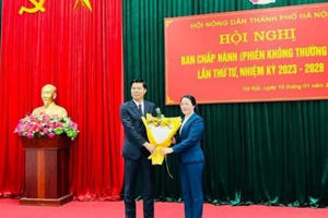 Ông Nguyễn Nguyên Hùng giữ chức Phó Chủ tịch Hội Nông dân TP Hà Nội