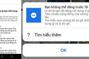 Nhiều người dùng Facebook tại Việt Nam bị khóa tài khoản không rõ lý do