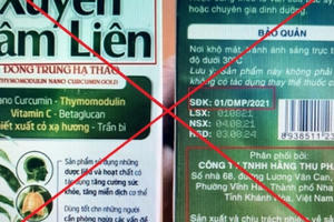 Công an Khánh Hòa điều tra Thực phẩm bảo vệ sức khỏe Xuyên Tâm Liên giả mạo