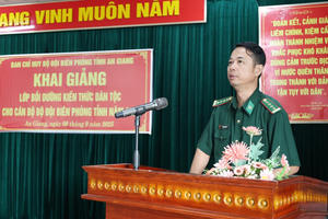 Khai giảng lớp bồi dưỡng kiến thức dân tộc năm 2025