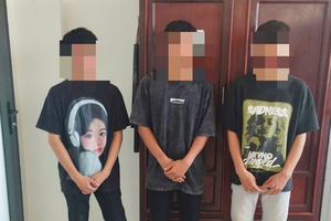 Kịp thời ngăn chặn nhóm thanh niên mang hung khí đi giải quyết mâu thuẫn