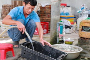 AAVN hỗ cho bà con tại Quảng Trị có nước sạch sinh hoạt