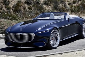 Ngắm nhìn tuyệt tác mui trần Vision Mercedes-Maybach 6 của Mercedes