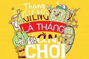 Tháng Giêng còn 'bận' ăn chơi