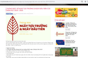 Tuyển sinh “chui” nhưng Hiệu trưởng trường TH&THCS Victoria Thăng Long cho rằng huyện Thanh Oai nói không đúng