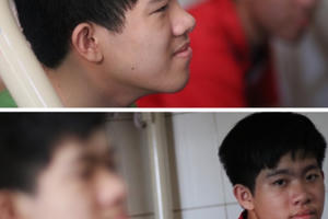 ‘Em không phải là gánh nặng, em là may mắn của con’