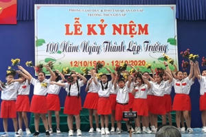 THCS Gò Vấp tròn 100 tuổi - Niềm tự hào của các thế hệ học sinh