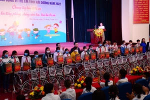 Hải Dương phát động Tháng hành động vì trẻ em năm 2022