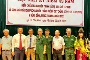 Họp mặt truyền thống Ban liên lạc cựu chuyên gia giúp bạn Campuchia - TP HCM