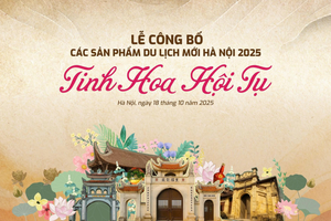 Hà Nội công bố 3 sản phẩm du lịch mới mang chủ đề “Tinh hoa hội tụ”