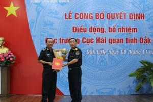 Ông Trần Hải Sơn giữ chức Cục Trưởng Cục Hải quan Đắk Lắk